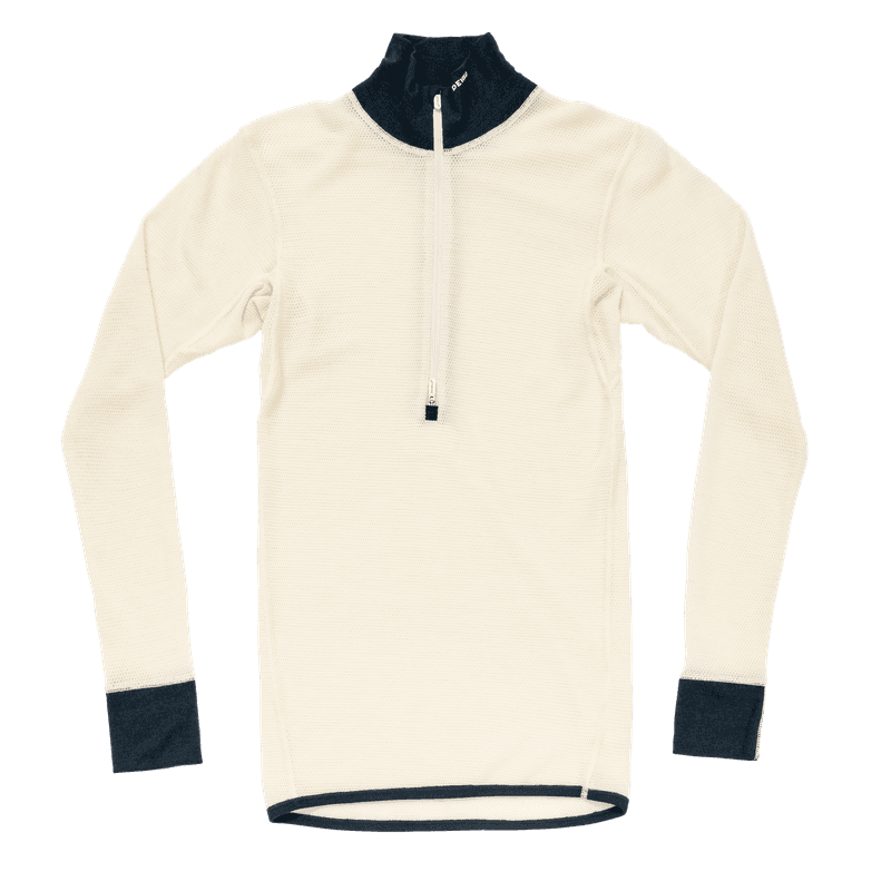 Devold Wool Mesh 190 Zip Neck Ulltrøye Herre